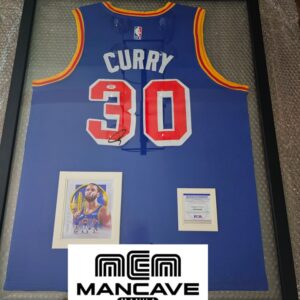 Stephen Curry CUSTOM Signed Jersey