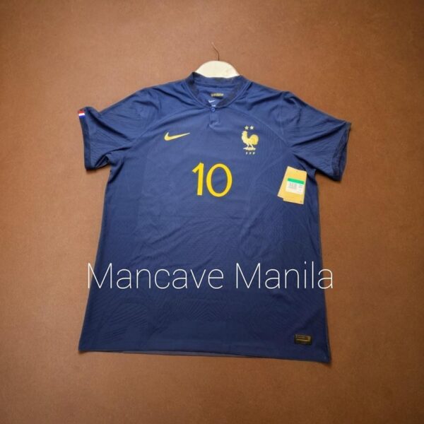 Kylian Mbappé Signed Autograph Nike France FIFA World Cup 2022-23 Jersey (HOME) - Image 7