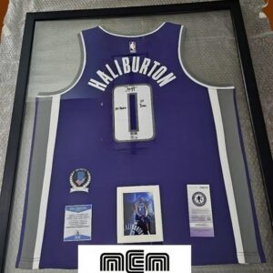 Tyrese Haliburton Signed Swingman Jersey with Inscription "All Rookie Team"