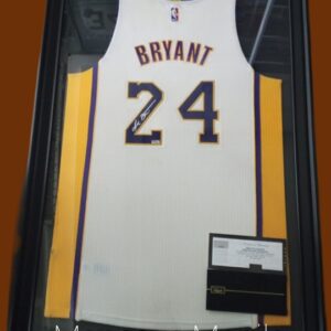 KOBE BRYANT Signed Authentic Jersey (FRAMED)