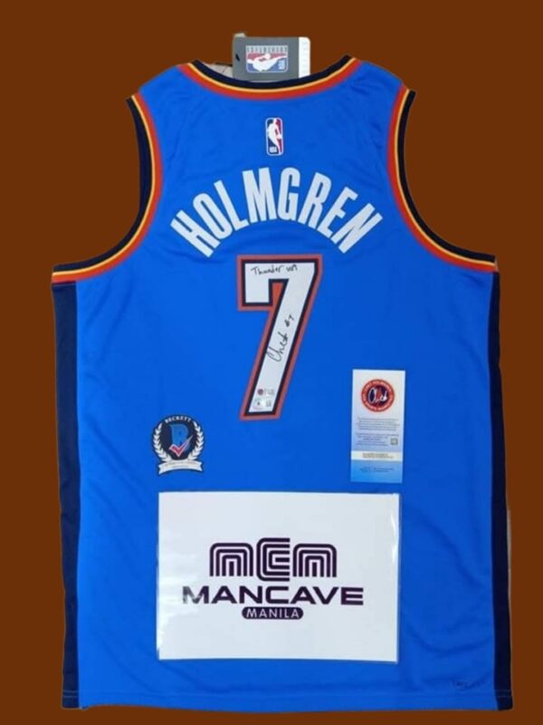 Chet Holmgren signed Swingman Jersey inscribed - Image 6