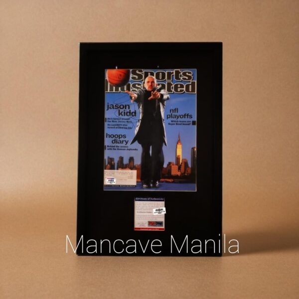Jason Kidd Signed 8x10 SI Magazine