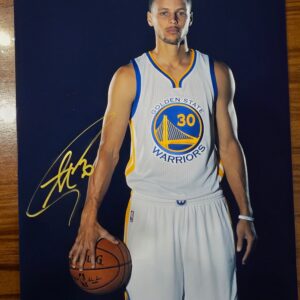 STEPH CURRY Signed 8x10 Photo