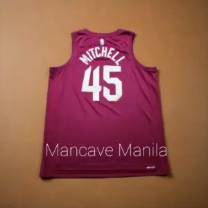 Donavan Mitchell Signed Nike Swingman Jersey (71pts game jersey)