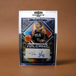 TRAE YOUNG PANINI OBSIDIAN Autographed CARD numbered to 49pcs only with hardcase