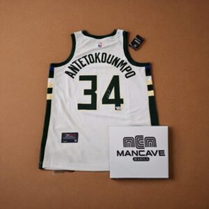 GIANNIS OFFICIAL Nike Swingman Signed Jersey