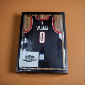 Custom Signed Jersey of Damian Lillard Framed and BGS Authenticated.