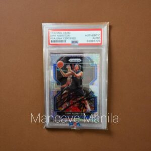 Dirk Nowitzki In Person Signed NBA Card PSA DNA SLABBED and Authenticated
