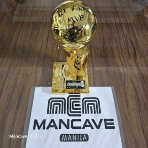 Giannis Antetokoumpo Signed NBA Larry O'Brien Replica Championship Trophy