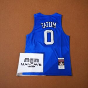 Jayson Tatum Signed Custom Duke Jersey