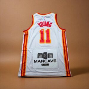 Trae Young Signed Custom Jersey