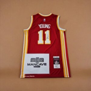 Trae Young Signed Custom Jersey