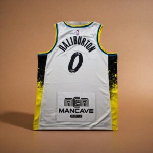 Tyrese Haliburton Signed Indian Pacers Nike Swingman Jersey (City Edition) Inscribed (Hali Magic)