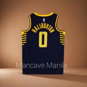Tyrese Haliburton Signed Indian Pacers Nike Swingman Jersey (Navy)