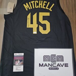 Donavan Mitchell Custom Signed Jersey