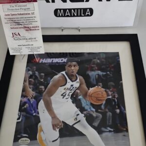 Donavan Mitchell Custom Signed 8X10 Photo Framed