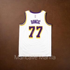 Luka Doncic Signed LA Lakers Nike Swingman Jersey (White)