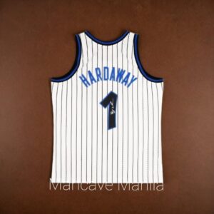 Penny Hardaway Orlando Magic Fanatics Authentic Autographed Mitchell and Ness Hardwood Classic Swingman Jersey