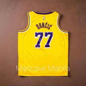 Luka Doncic Signed LA Lakers Nike Swingman Jersey (Gold)